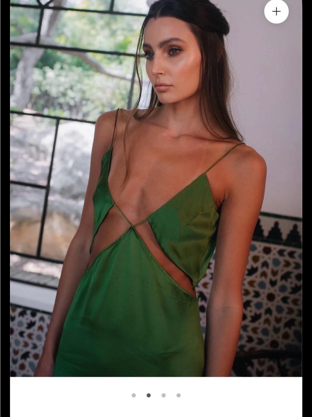 Isabella emerald dress